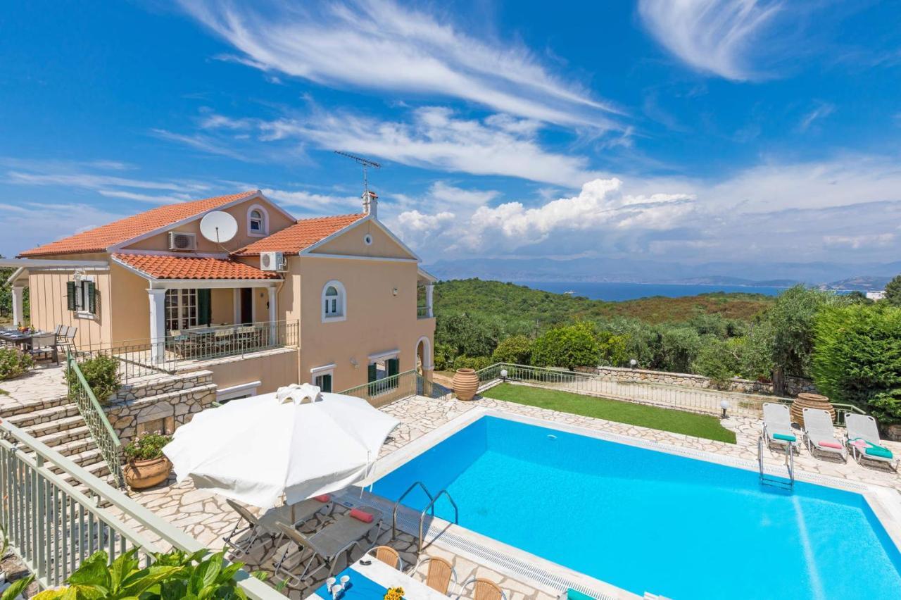 Villa Ftelias By Villa Plus Agios Stefanos  Exterior foto
