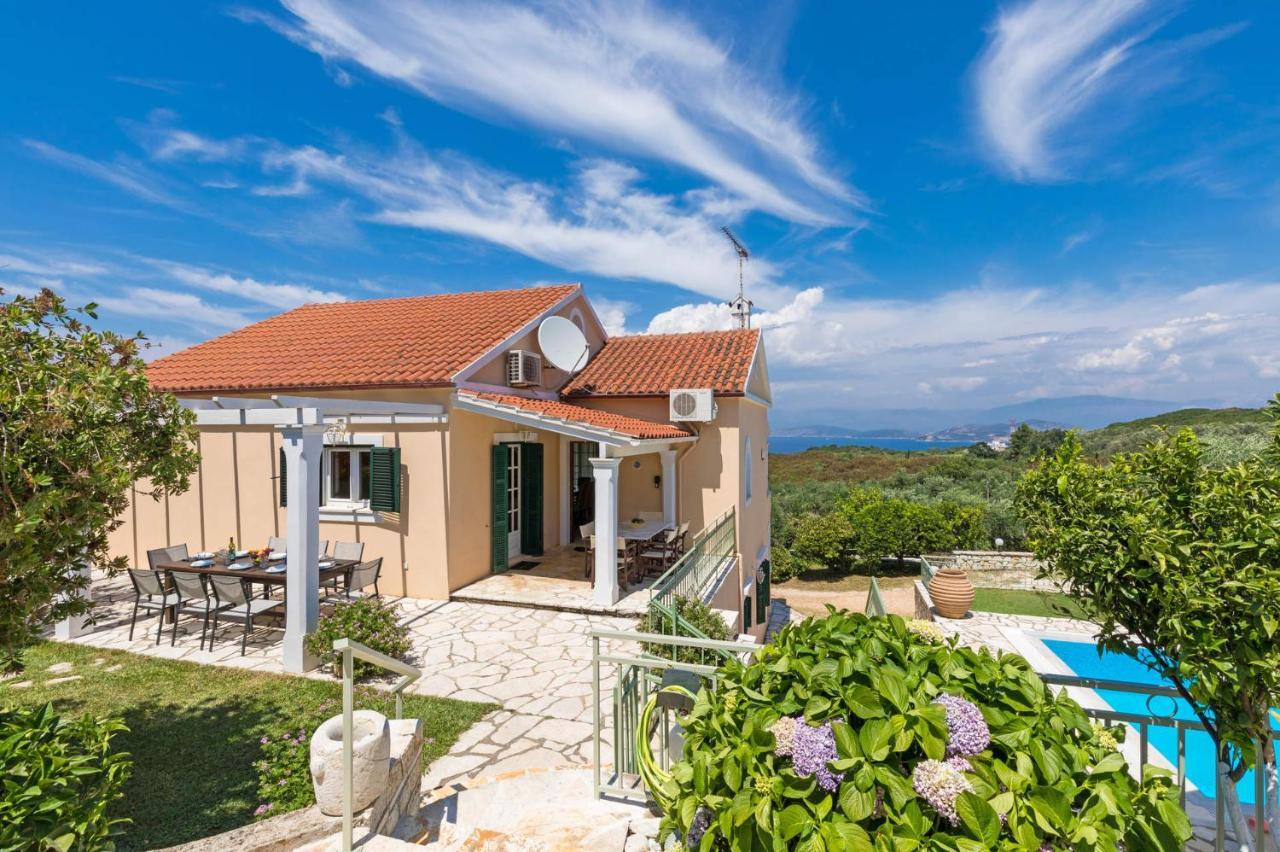 Villa Ftelias By Villa Plus Agios Stefanos  Exterior foto